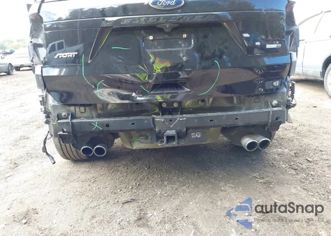 2019 Ford Explorer Sport z USA, uszkodzony, nr VIN 1FM5K8GT2KGB51930